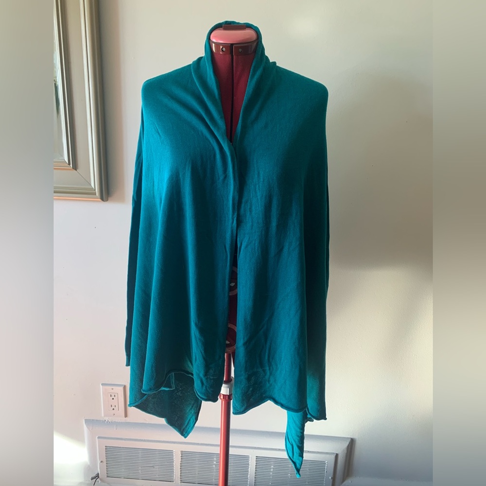 SILK BLEND DKNY COZY CARDIGAN SWEATER